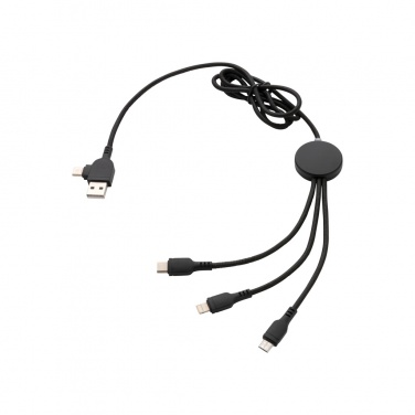Logotrade promotional products photo of: Light up logo 6-in-1 cable