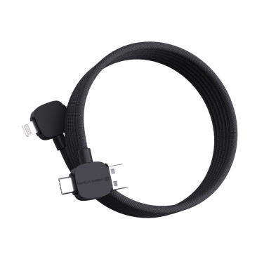 Logotrade promotional merchandise image of: Urban Vitamin Stockton 65W RCS RTPE/RPET magnetic cable