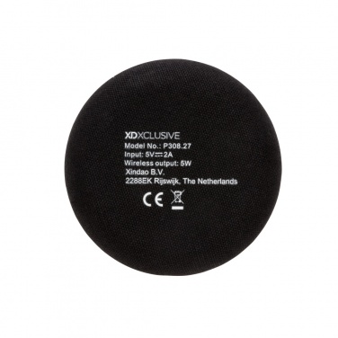 Logotrade promotional item image of: Bamboo X 5W wireless charger