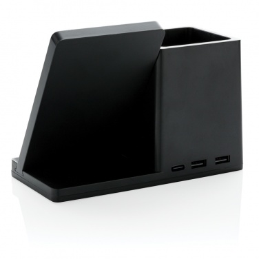 Logotrade promotional item picture of: Ontario RCS recycled plastic 10W wireless charger