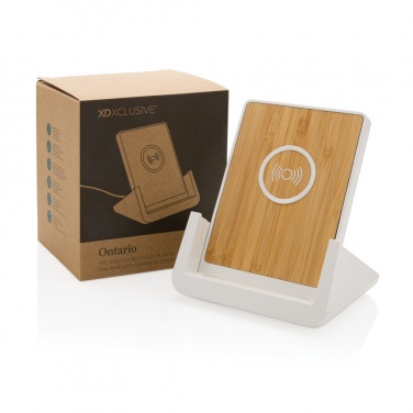 Logo trade promotional merchandise photo of: Ontario  RCS recycled plastic 10W stand