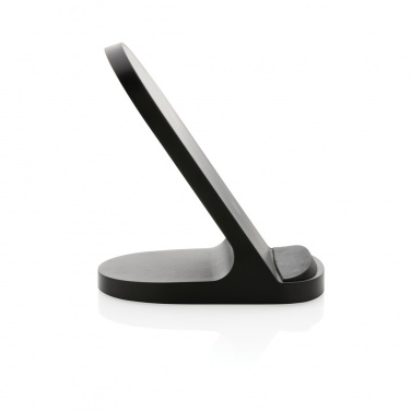 Logo trade advertising products picture of: RCS recycled plastic double coil wireless stand 15W