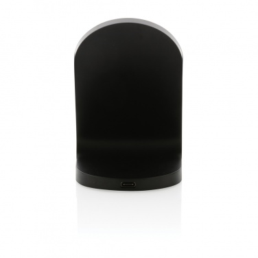 Logotrade business gift image of: RCS recycled plastic double coil wireless stand 15W