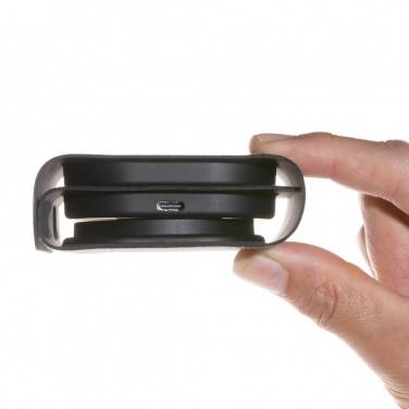 Logo trade promotional gifts picture of: Swiss Peak RCS rplastic 3-in-1 wireless 15W travel charger