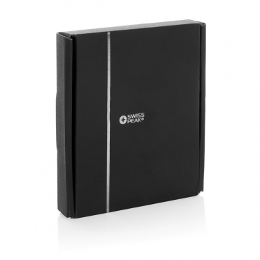 Logo trade promotional gift photo of: Swiss Peak RCS rPU 15W  3-in-1 magnetic wireless charger