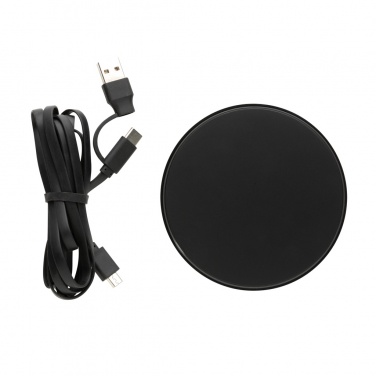 Logotrade advertising product image of: RCS standard recycled plastic 10W wireless charger