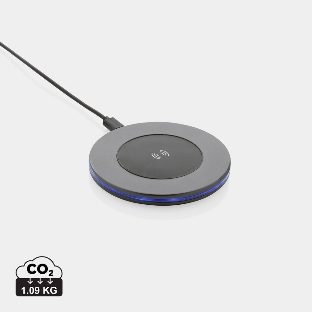 Logotrade promotional gifts photo of: Terra RCS recycled aluminium 10W wireless charger