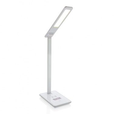 Logo trade corporate gifts image of: 5W Wireless Charging Desk Lamp