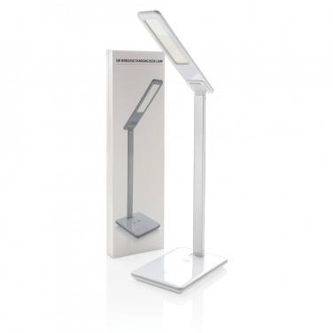 Logo trade business gift photo of: 5W Wireless Charging Desk Lamp