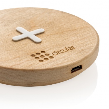 Logotrade promotional product image of: 5W wood wireless charger