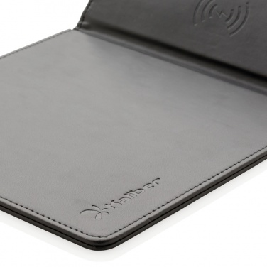 Logo trade promotional item photo of: Mousepad with 5W wireless charging