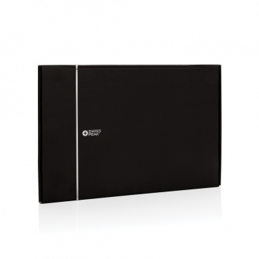 Logo trade promotional items image of: Swiss peak RCS recycled PU 15W 3 in 1 charging mousepad