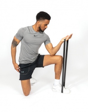 Logotrade promotional product image of: 4pc elastic fitness bands in pouch