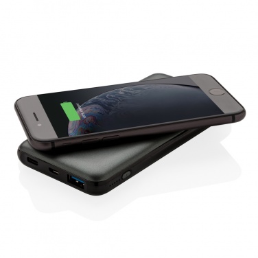 Logotrade corporate gifts photo of: 10.000 mAh Fast Charging 10W Wireless Powerbank with PD