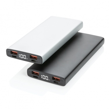 Logotrade promotional giveaway picture of: Aluminium 18W 10.000 mAh PD Powerbank