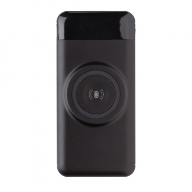 Logo trade promotional giveaway photo of: 10.000 mah wireless powerbank with watch charger