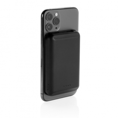 Logotrade business gift image of: Magnetic 5.000 mAh 5W wireless powerbank