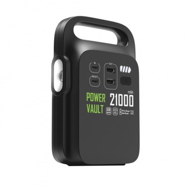 Logotrade promotional merchandise photo of: Power Vault RCS rplastic 21000 mAh portable power station