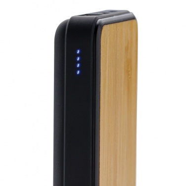 Logo trade advertising products image of: RCS recycled plastic 5.000 mAh Powerbank