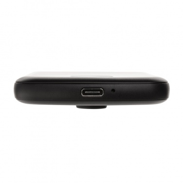 Logo trade promotional products image of: MagBoost RCS recycled plastic 5000 mah magnetic powerbank
