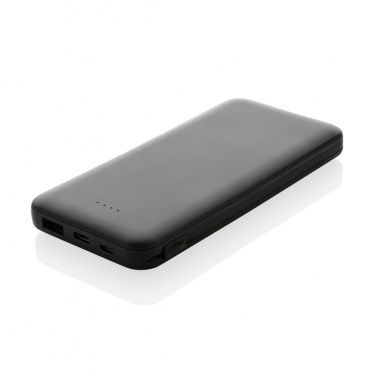 Logo trade business gift photo of: Lockhart RCS recycled plastic 10.000 with integrated cables