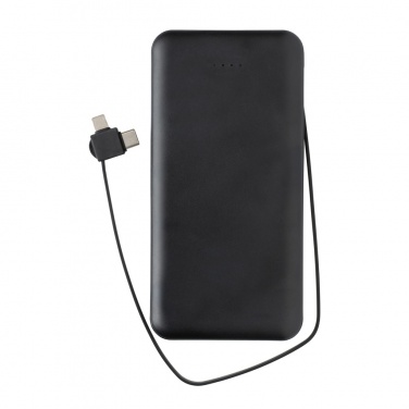 Logotrade advertising product picture of: Lockhart RCS recycled plastic 10.000 with integrated cables