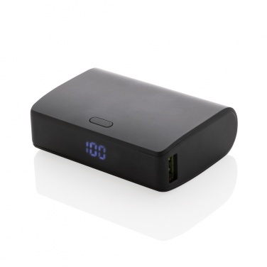 Logotrade promotional product picture of: FlashCharge RCS rplastic 10000 mah fast charge powerbank