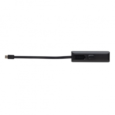 Logo trade promotional products image of: Powerlink RCS rplastic 3000 mah powerbank USB C connector