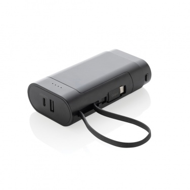Logo trade promotional giveaways image of: CycleCell 10,000 mah removable battery powerbank