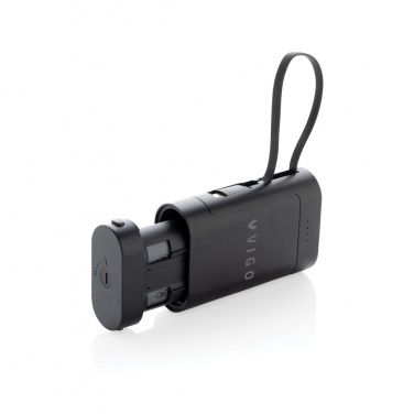 Logo trade promotional product photo of: CycleCell 10,000 mah removable battery powerbank