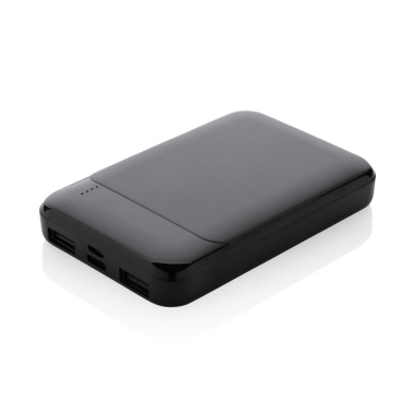 Logo trade promotional merchandise image of: RCS recycled plastic 5.000 mAh powerbank
