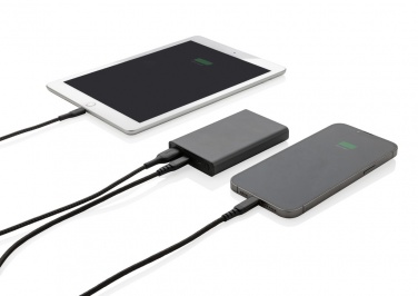 Logotrade promotional product image of: Terra RCS recycled aluminium powerbank 5.000 mAh
