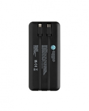 Logo trade promotional items image of: Gridley RCS rplastic 20000 65W laptop powerbank