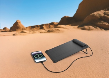 Logotrade promotional item image of: Solarpulse rplastic portable solar panel 5W