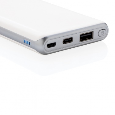 Logo trade promotional giveaway photo of: Ultra fast 10.000 mAh powerbank with PD