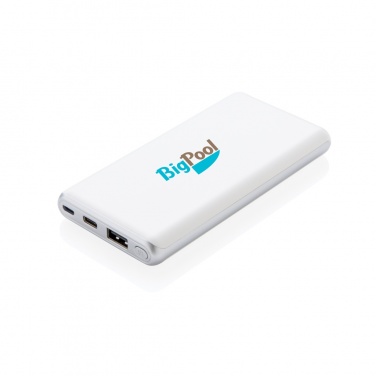 Logotrade business gifts photo of: Ultra fast 10.000 mAh powerbank with PD