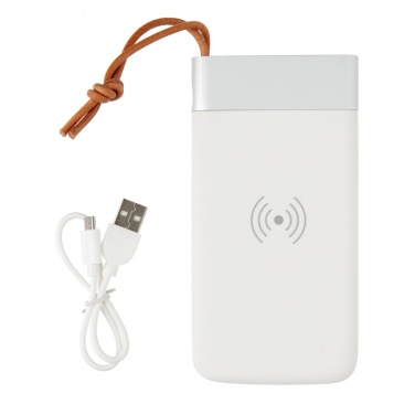 Logotrade promotional gift image of: Aria 8.000 mAh 5W wireless charging powerbank