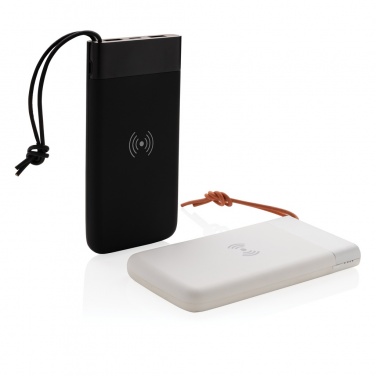 Logotrade promotional product picture of: Aria 8.000 mAh 5W wireless charging powerbank