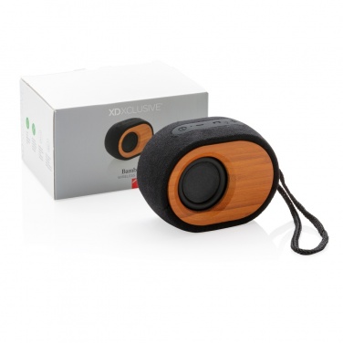 Logotrade promotional giveaway image of: Bamboo X  speaker