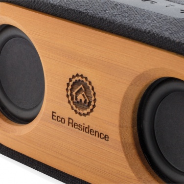 Logotrade promotional product image of: Bamboo X double speaker