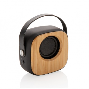 Logotrade promotional items photo of: Bamboo 3W Wireless Fashion Speaker