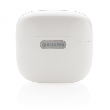 Logo trade business gifts image of: TWS earbuds in UV-C sterilising charging case