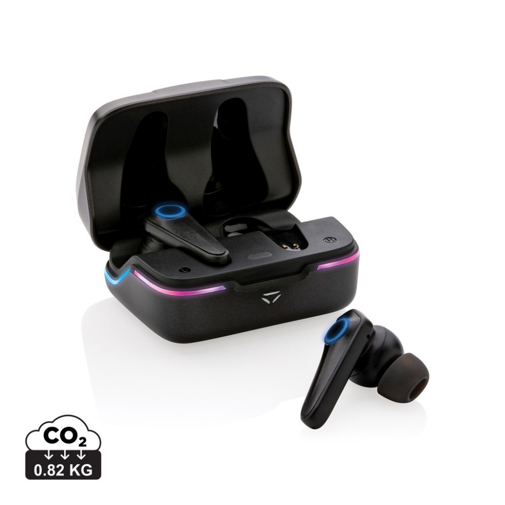 Logotrade advertising products photo of: RGB gaming earbuds with ENC
