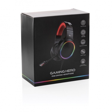 Logotrade corporate gift image of: RGB gaming headset