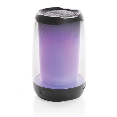 Logotrade promotional giveaway image of: RCS recycled plastic Lightboom 5W speaker