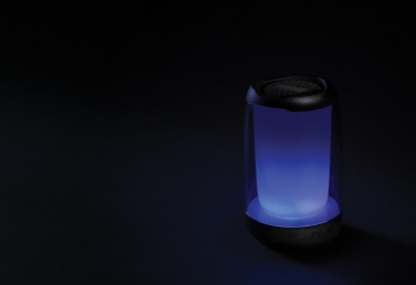 Logotrade promotional gift picture of: RCS recycled plastic Lightboom 5W speaker