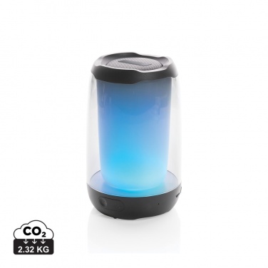 Logo trade promotional giveaways image of: RCS recycled plastic Lightboom 5W speaker