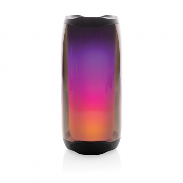 Logo trade promotional item photo of: RCS recycled plastic Lightboom 10W speaker
