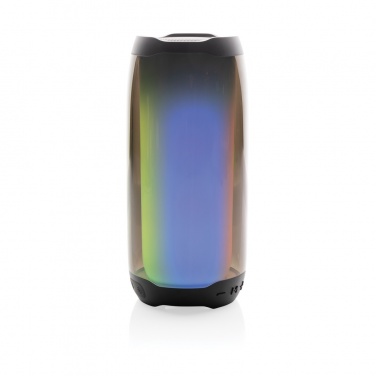 Logo trade promotional product photo of: RCS recycled plastic Lightboom 10W speaker
