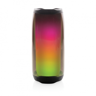 Logo trade promotional gift photo of: RCS recycled plastic Lightboom 10W speaker